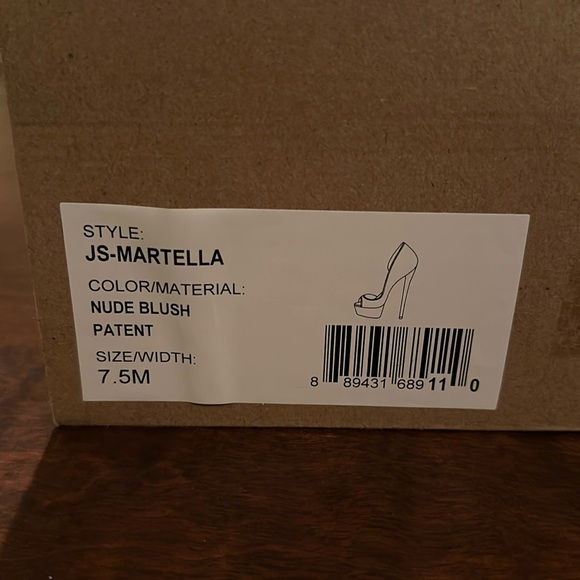 NEW! Jessica Simpson Js Marcella nude heels - Picture 5 of 5